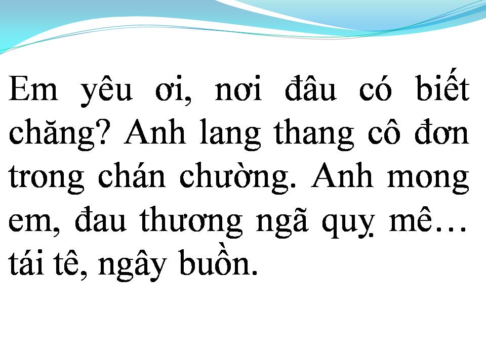 Lời bài hát VƯỜN YÊU