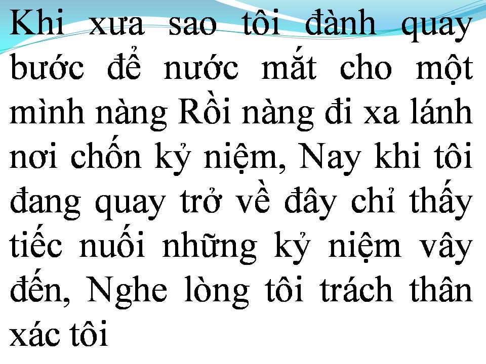 Lời bài hát VƯỢT QUA
