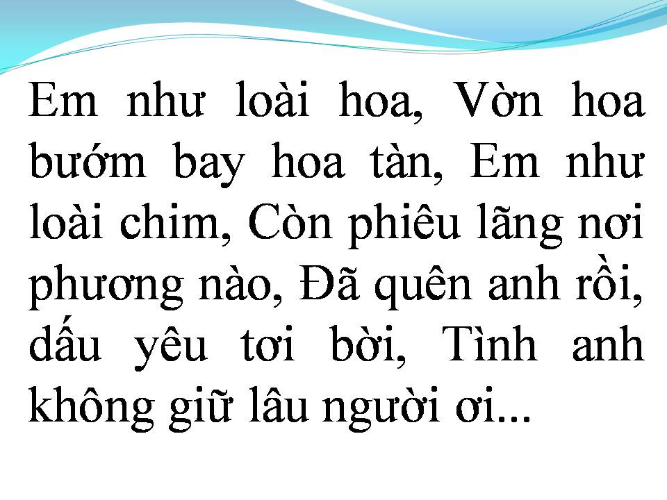 Lời bài hát CỎ XANH
