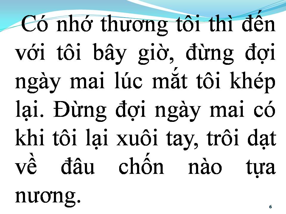 Lời bài hát NẾU CÓ YÊU TÔI