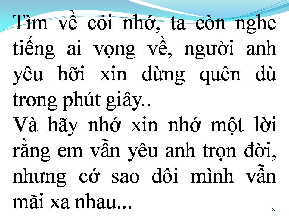 Lời bài hát DẠ KHÚC BUỒN