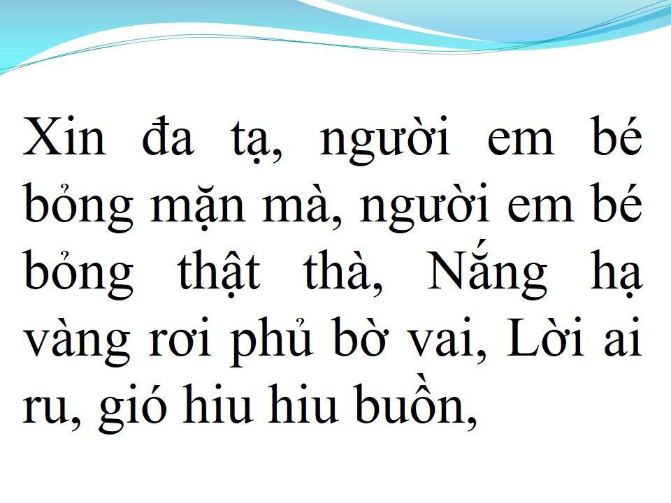 Lời bài hát ĐA TẠ