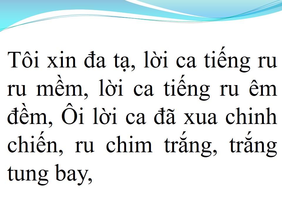Lời bài hát ĐA TẠ