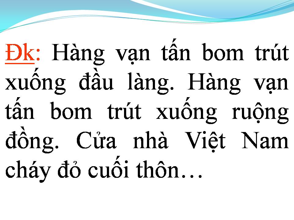 Lời bài hát ĐẠI BÁC RU ĐÊM
