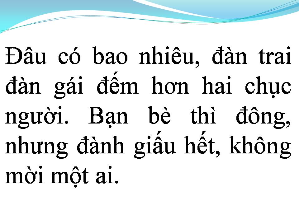 Lời bài hát ĐÁM CƯỚI NGHÈO