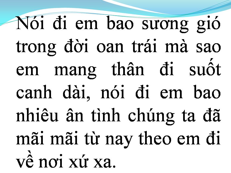 Lời bài hát DÁNG EM