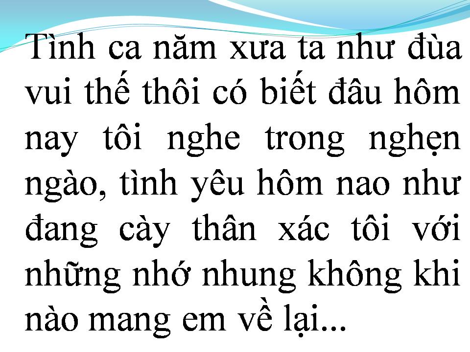 Lời bài hát DÁNG EM