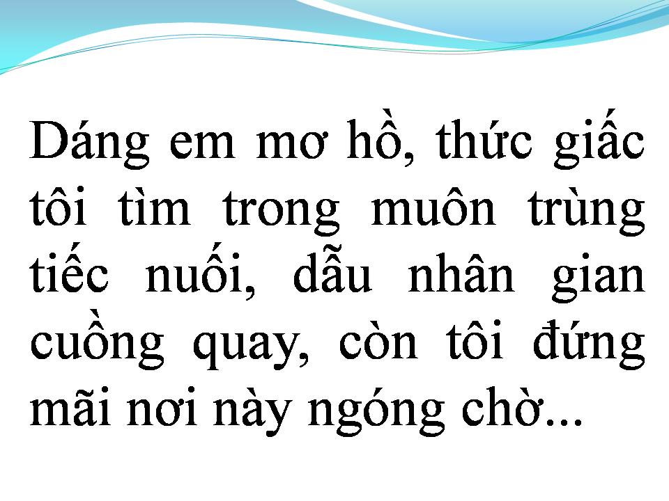 Lời bài hát DÁNG EM