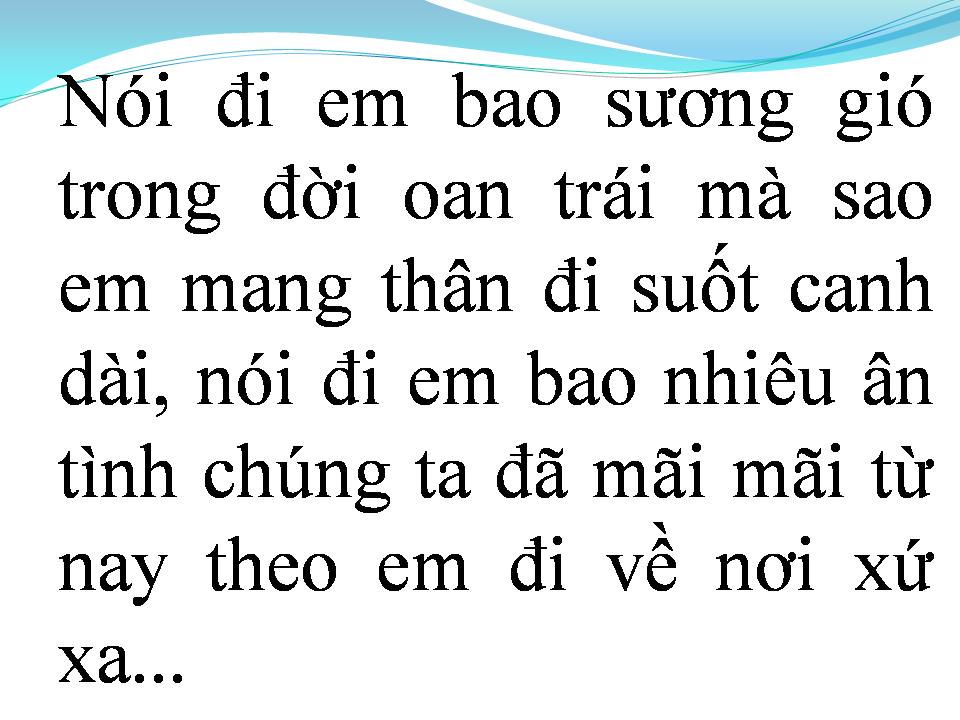 Lời bài hát DÁNG EM