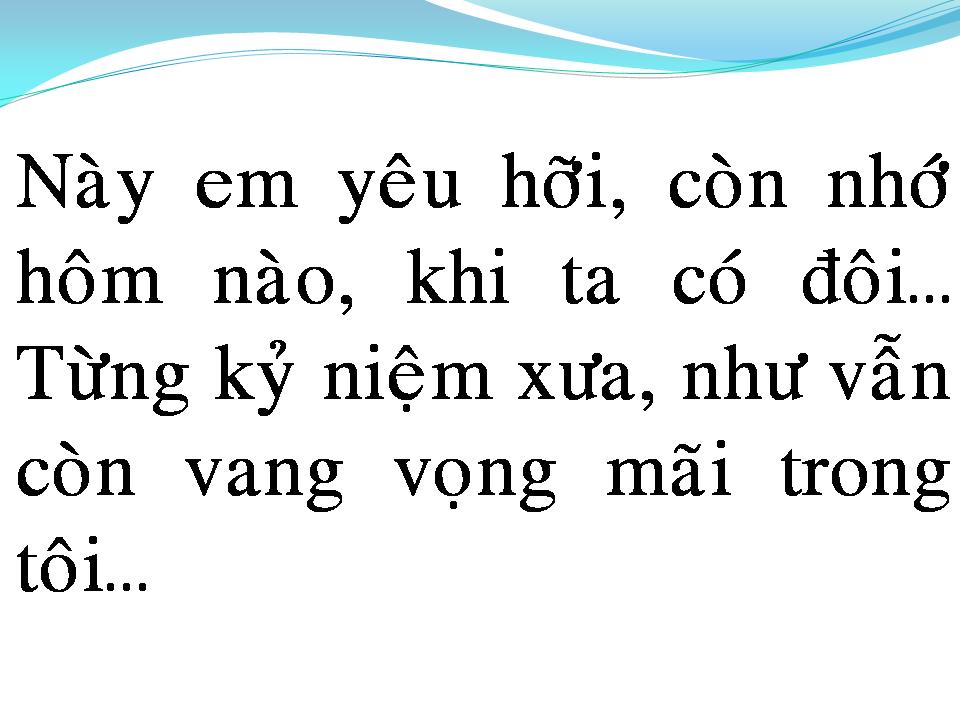 Lời bài hát DÁNG XƯA