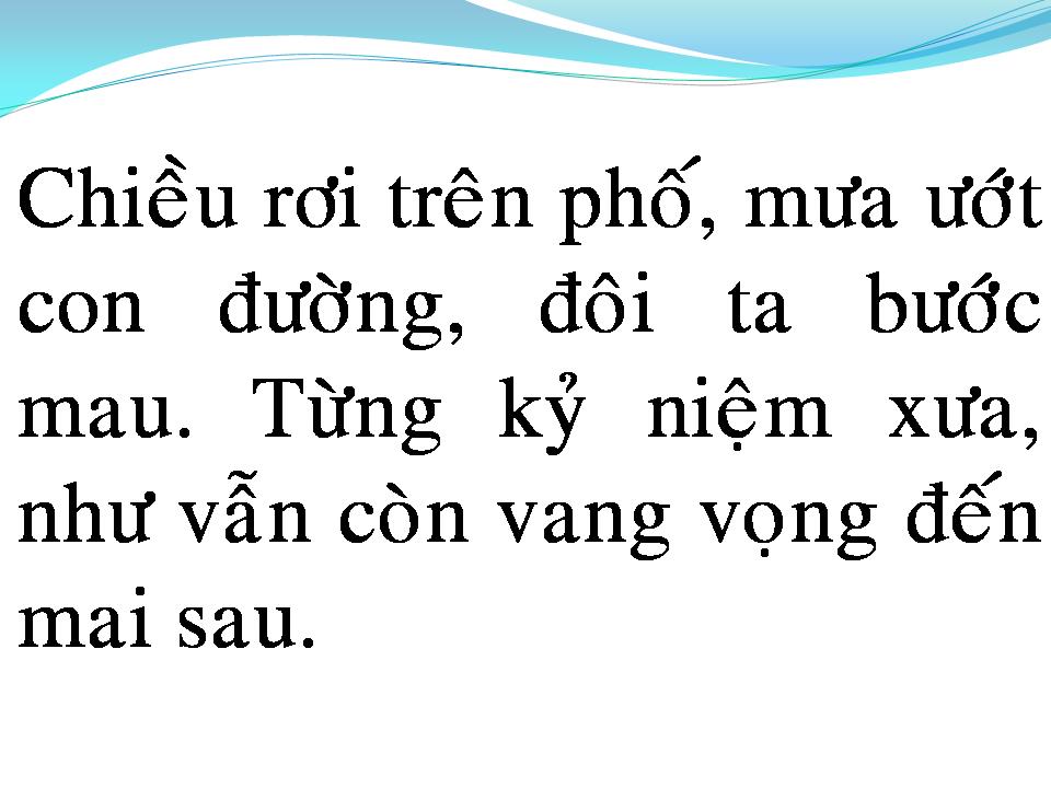 Lời bài hát DÁNG XƯA