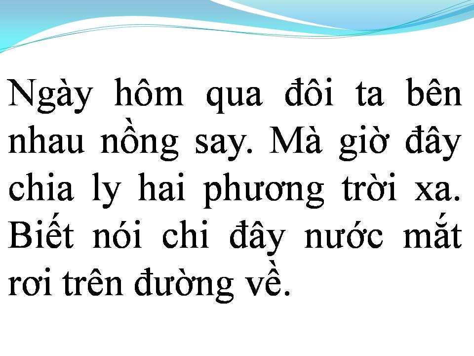 Lời bài hát ĐÀNH THÔI NGƯỜI ƠI