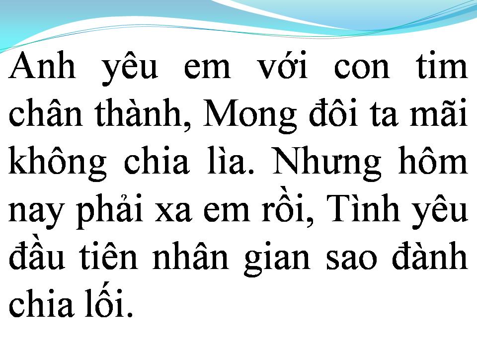 Lời bài hát ĐÀNH THÔI NGƯỜI ƠI