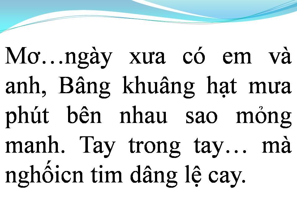 Lời bài hát ĐÀNH THÔI QUÊN LÃNG