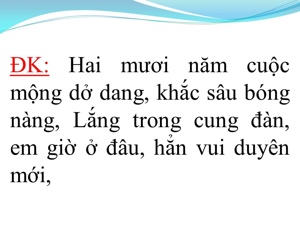 Lời bài hát ĐẮP MỘ CUỘC TÌNH
