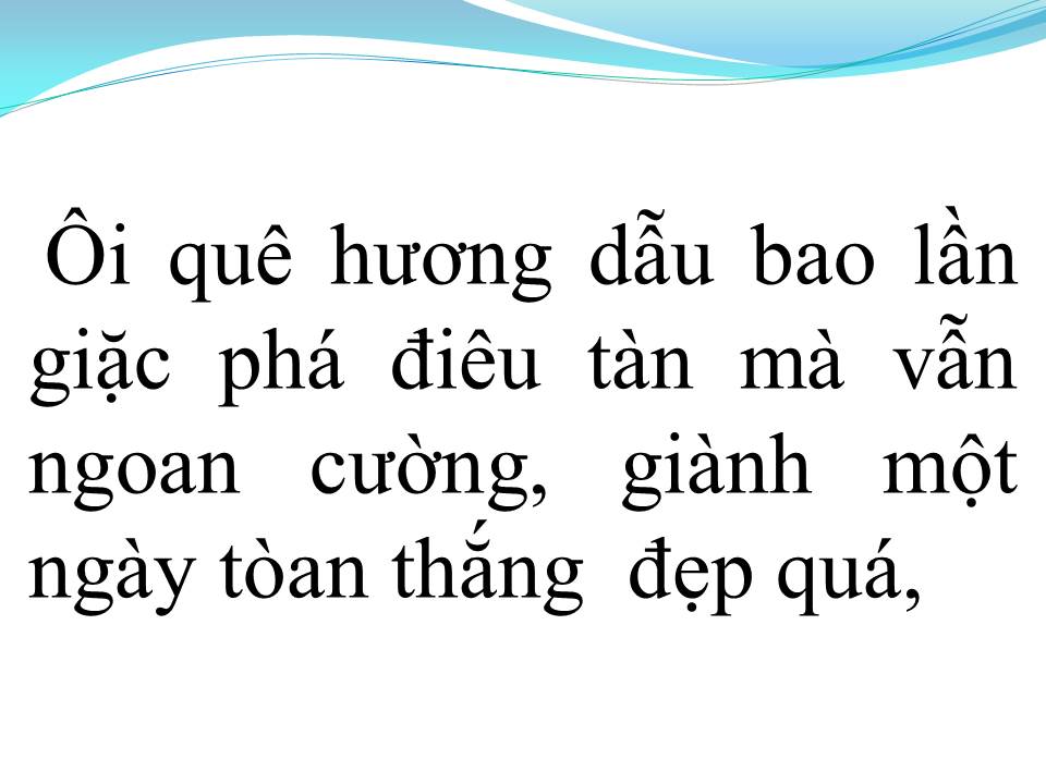 Lời bài hát ĐẤT NƯỚC TRỌN NIỀM VUI