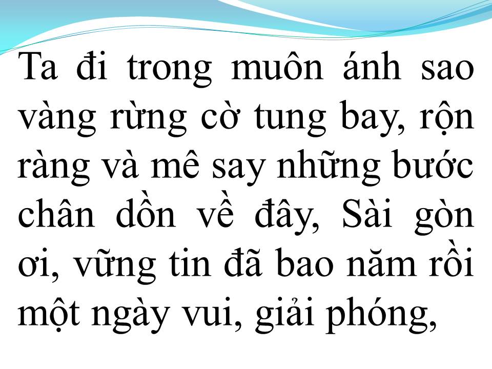 Lời bài hát ĐẤT NƯỚC TRỌN NIỀM VUI