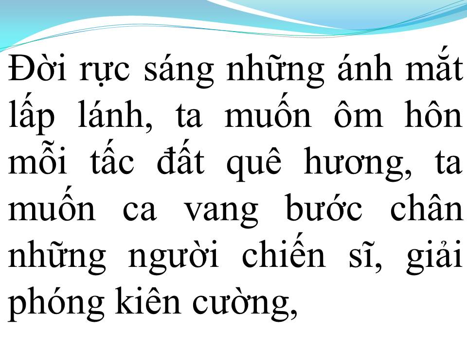 Lời bài hát ĐẤT NƯỚC TRỌN NIỀM VUI