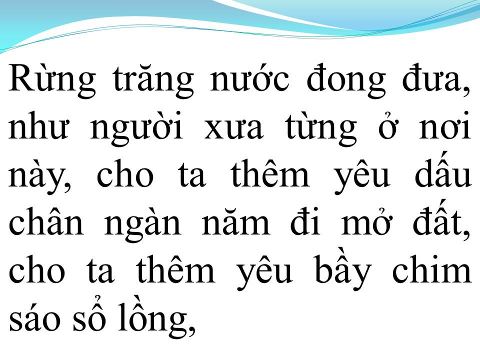 Lời bài hát ĐẤT PHƯƠNG NAM