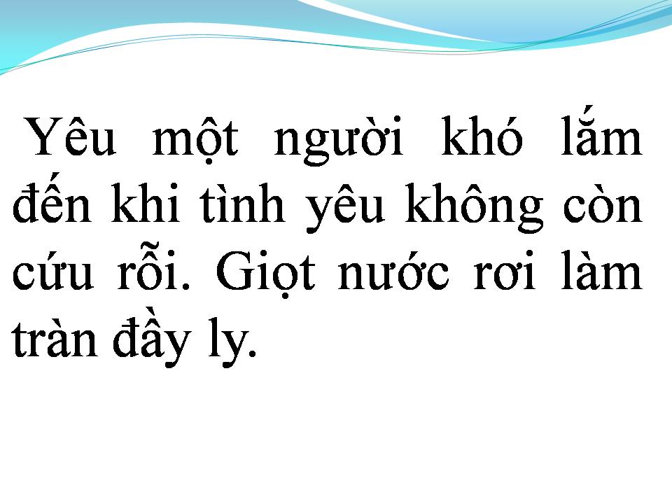 Lời bài hát DẤU CHẤM HẾT