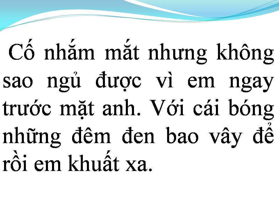Lời bài hát DẤU CHẤM HẾT