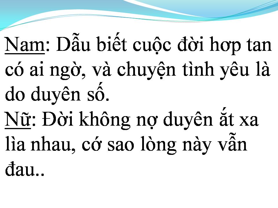 Lời bài hát ĐAU MỘT LẦN RỒI THÔI