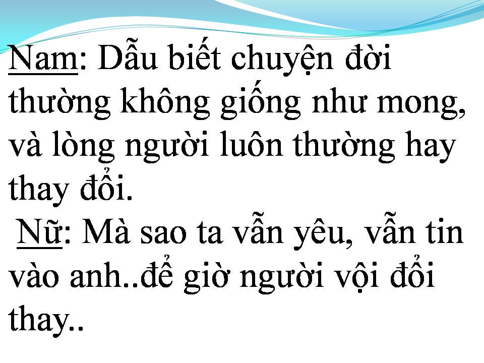 Lời bài hát ĐAU MỘT LẦN RỒI THÔI