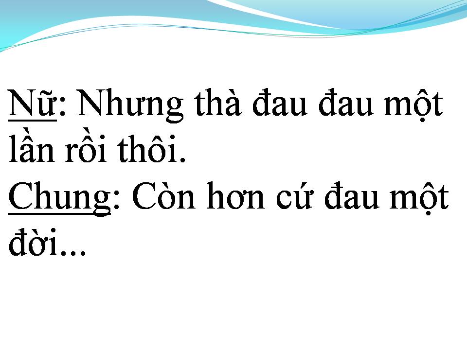 Lời bài hát ĐAU MỘT LẦN RỒI THÔI