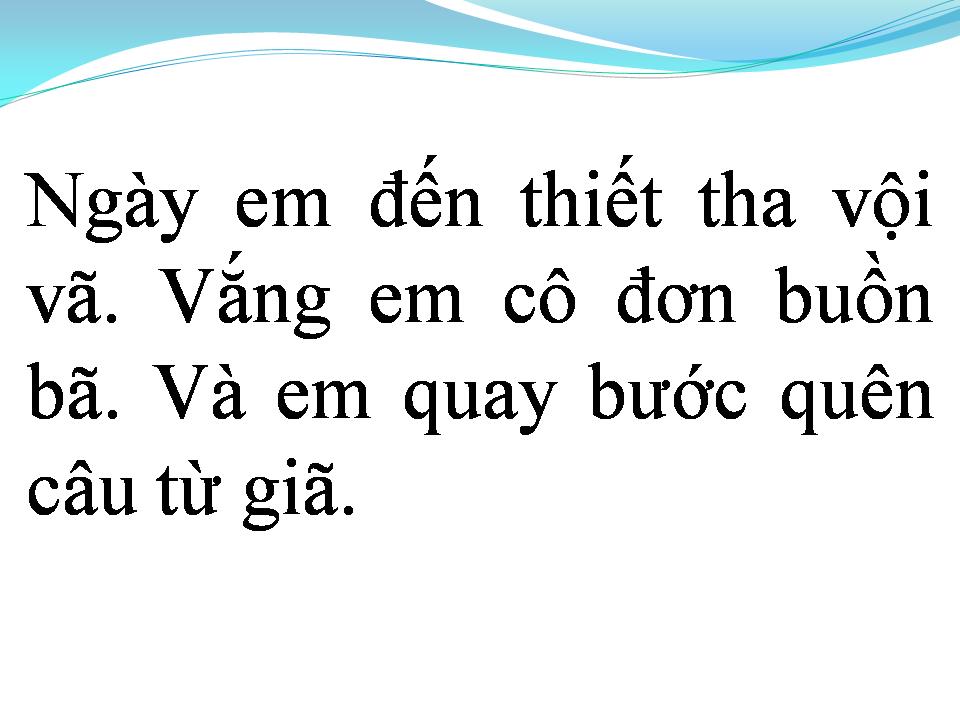 Lời bài hát DẪU TÌNH ĐÃ XA