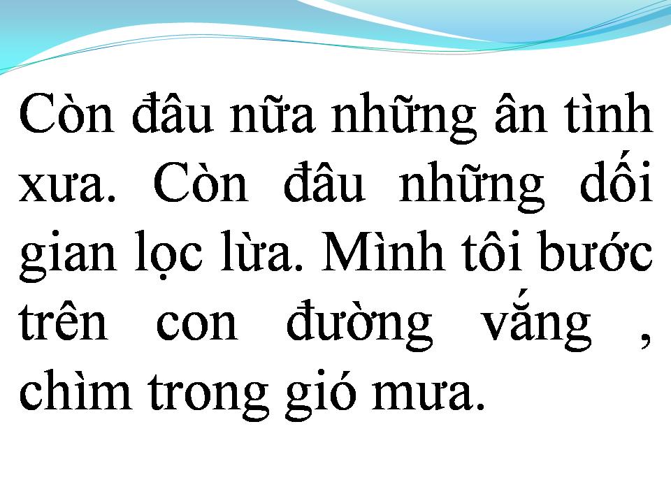 Lời bài hát DẪU TÌNH ĐÃ XA