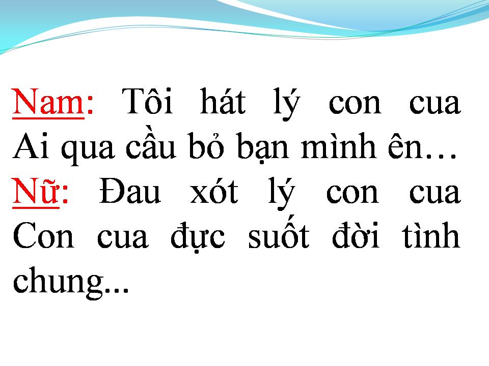 Lời bài hát ĐAU XÓT LÝ CON CUA