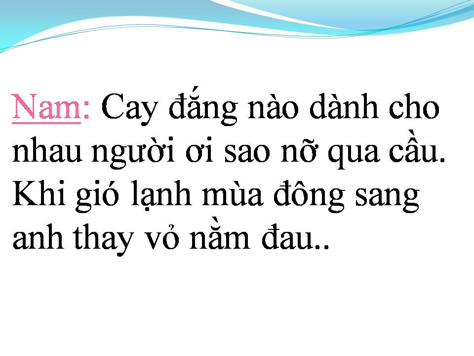 Lời bài hát ĐAU XÓT LÝ CON CUA
