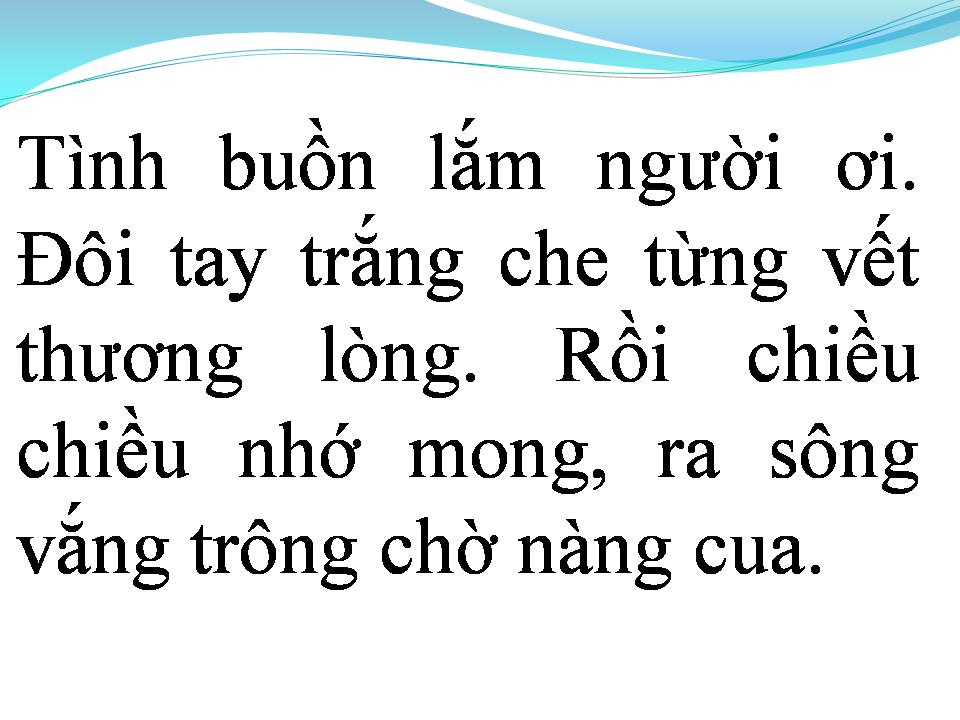 Lời bài hát ĐAU XÓT LÝ CON CUA