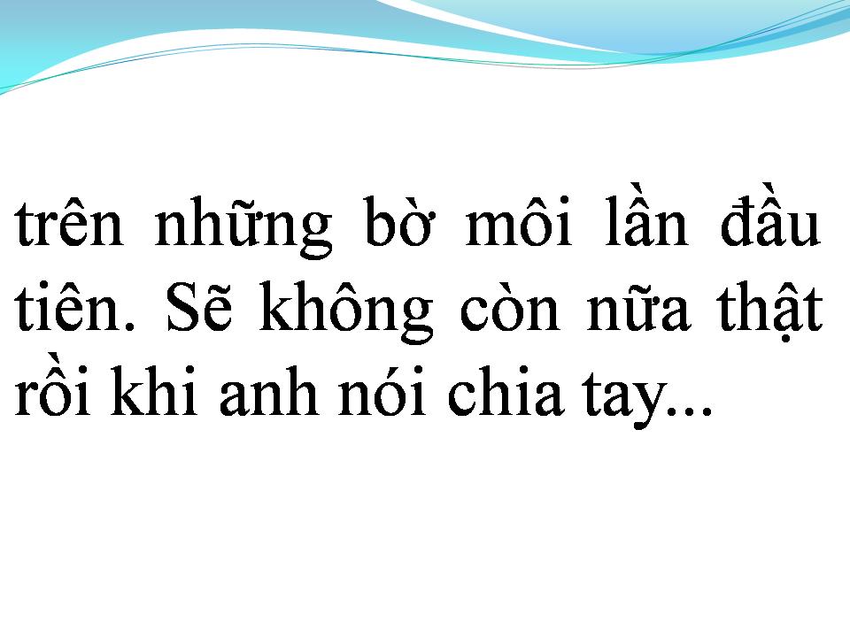 Lời bài hát DẤU YÊU TÌNH ĐẦU