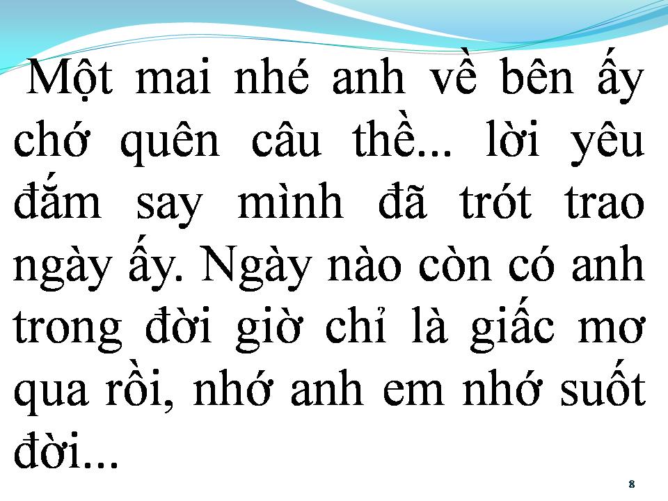 Lời bài hát DẤU YÊU