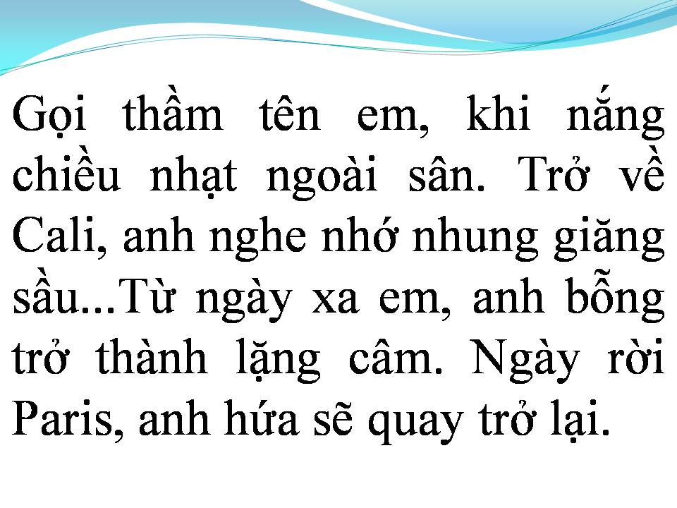 Lời bài hát ĐỂ QUÊN CON TIM