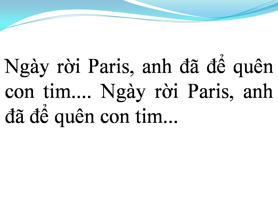 Lời bài hát ĐỂ QUÊN CON TIM