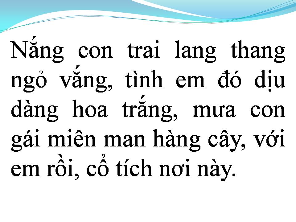 Lời bài hát DỄ THƯƠNG