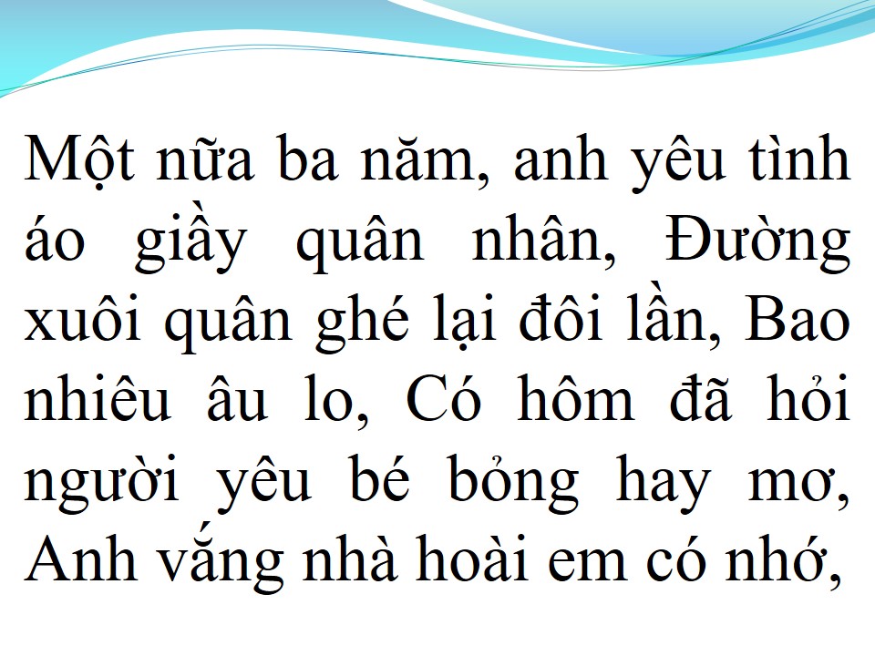 Lời bài hát ĐỂ TRẢ LỜI MỘT CÂU HỎI