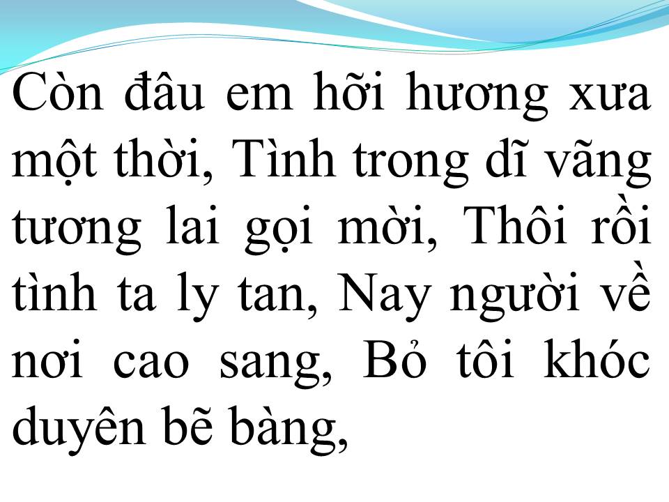 Lời bài hát ĐÊM CUỐI