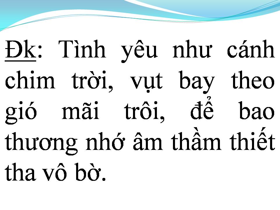 Lời bài hát ĐÊM LAO XAO
