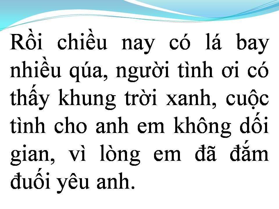 Lời bài hát ĐÊM NAY EM THẤY CÔ ĐƠN