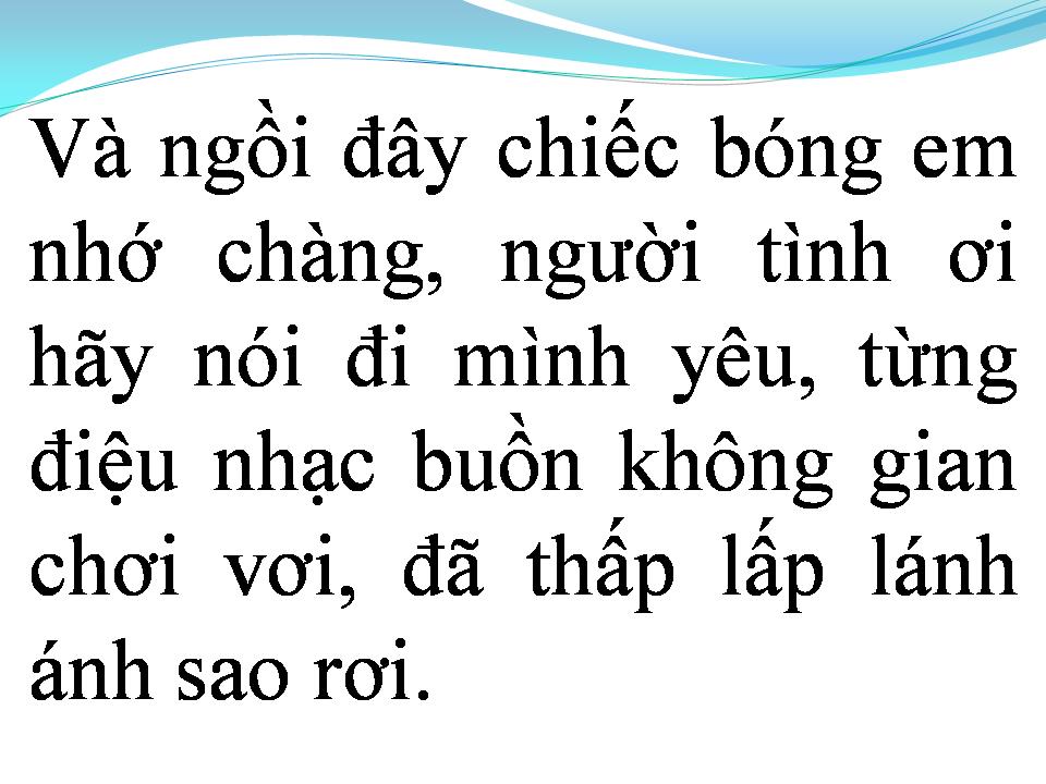 Lời bài hát ĐÊM NAY EM THẤY CÔ ĐƠN
