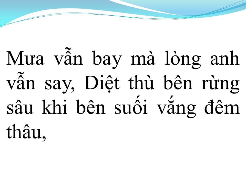 Lời bài hát ĐÊM TIỀN ĐỒN