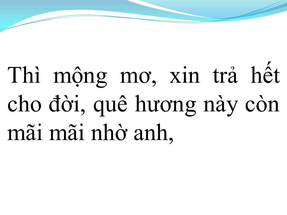 Lời bài hát ĐÊM TIỀN ĐỒN