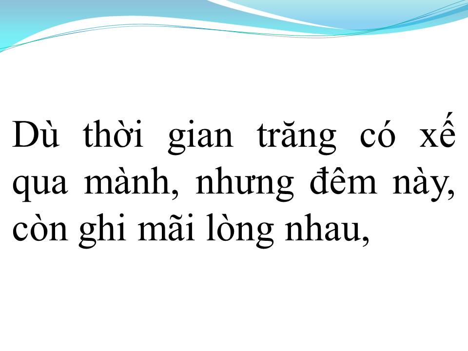 Lời bài hát ĐÊM TIỀN ĐỒN