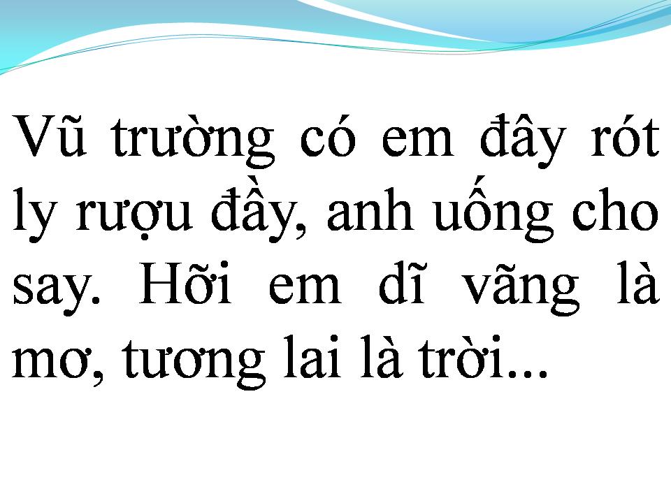 Lời bài hát ĐÊM VŨ TRƯỜNG