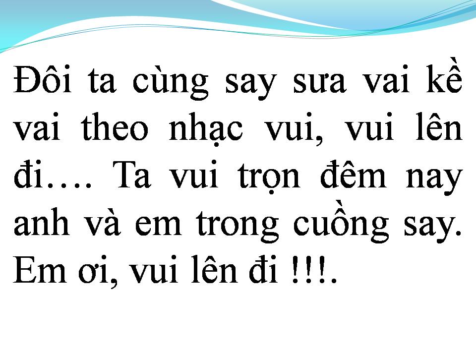 Lời bài hát ĐÊM YÊU ĐƯƠNG