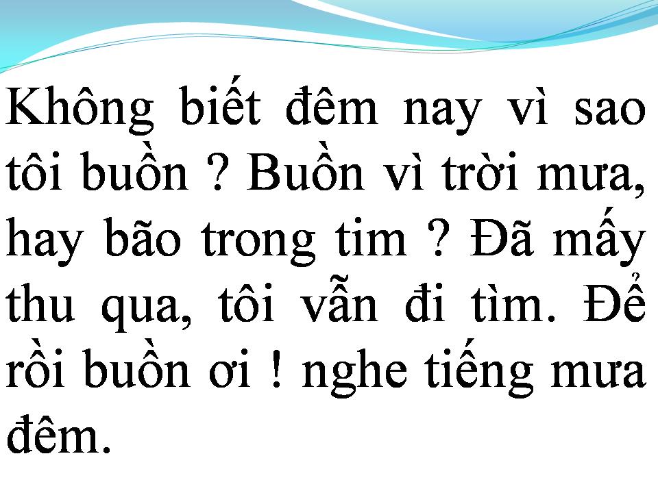 Lời bài hát ĐÈN KHUYA