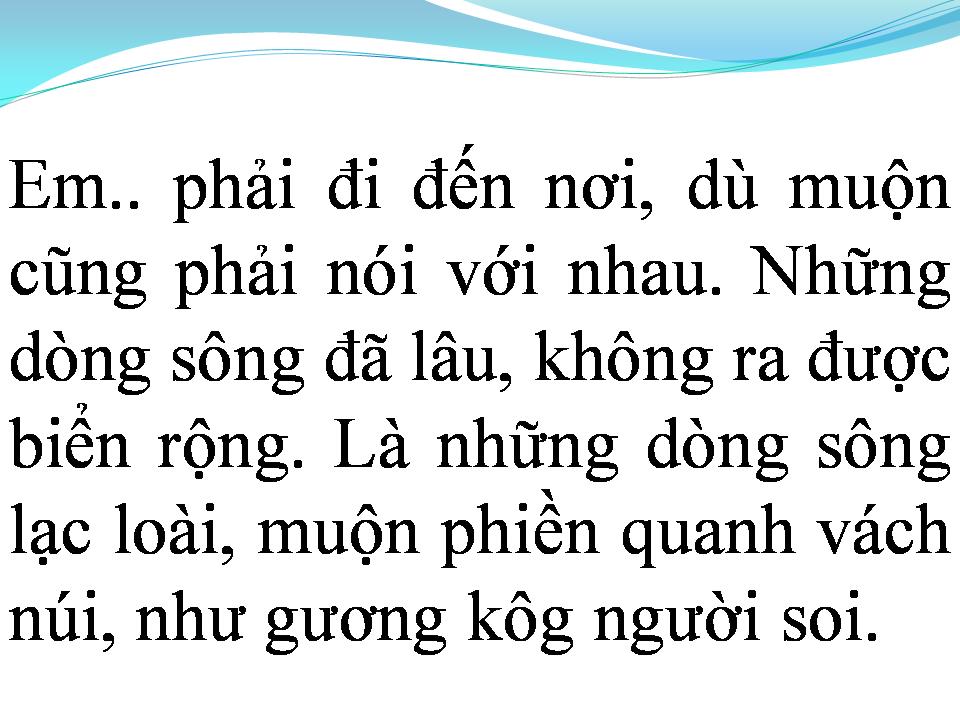 Lời bài hát ĐI QUA VÙNG CỎ NON